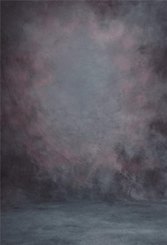 Pink with Grey Texture Photography Backdrop for Abstract Portrait