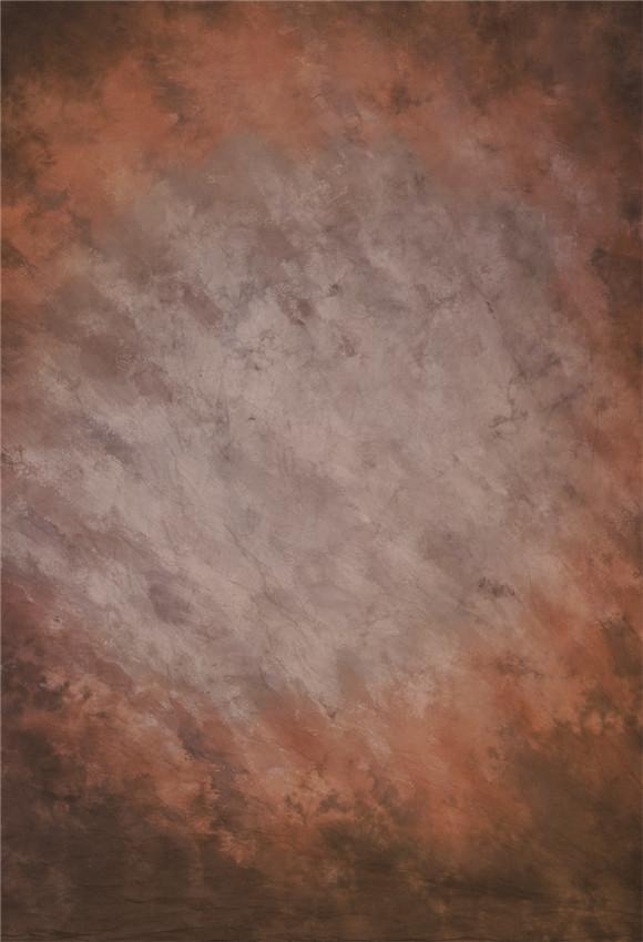 Rust Orange Abstract Photography Backdrop for Studio