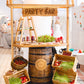 Party Bar Strawberry Fruit Photography Backdrop