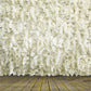 White Rose Flowers Wall Wood Floor Backdrops for Wedding Photo