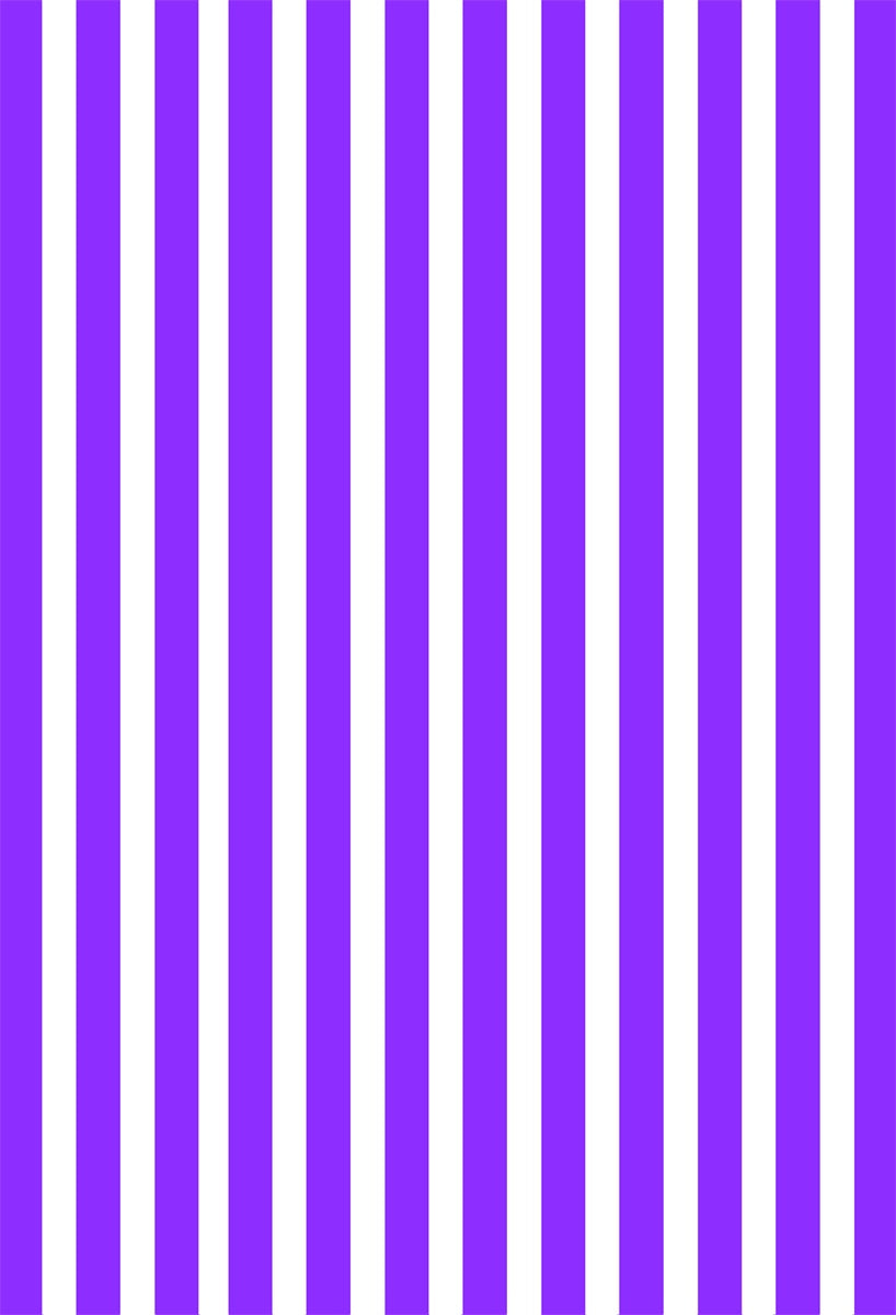 Purple and White Stripes Baby Show Photo Backdrops