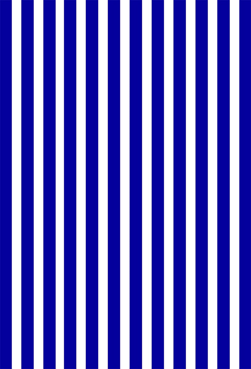 Blue and White Stripes Party Table Banner Photography Backdrop