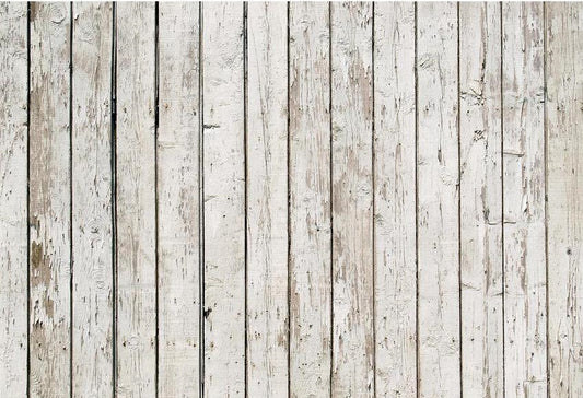 White Grunge Wooden Planet Floor Mat Backdrop For Photography