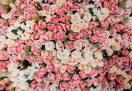 Flowers Bouquet Wall Backdrop For Events Photography Background