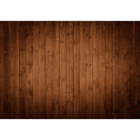 Chocolate Brown Wooden Floor Texture Backdrop for Photo Booth