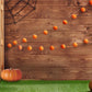 Brown Wood Grass Floor Halloween Photo Backdrops