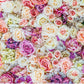 Printed Brilliant Floral Wall  Backdrop For Events Photography