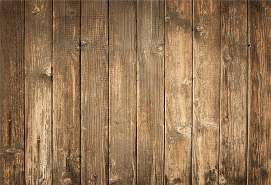 Brown Wooden Anti-Wrinkle Photo Backdrop for Photographers