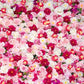 Rode Flowers Wall Photography Backdrop for Wedding Birthday