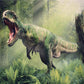 Tyrannosaurus Rex Ancient Forest Tropical Photography Backdrop
