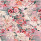 Pink Flowers Baby Show Photo Booth Backdrop