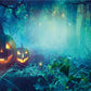 Pumpkin Light Halloween Photography Backdrop