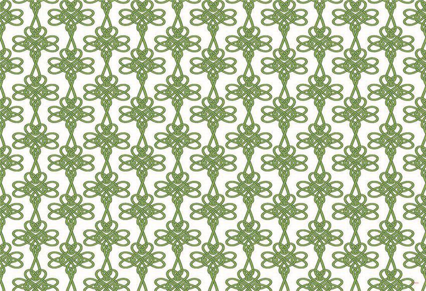 Spring Green Knot Backdrops for Photography Prop