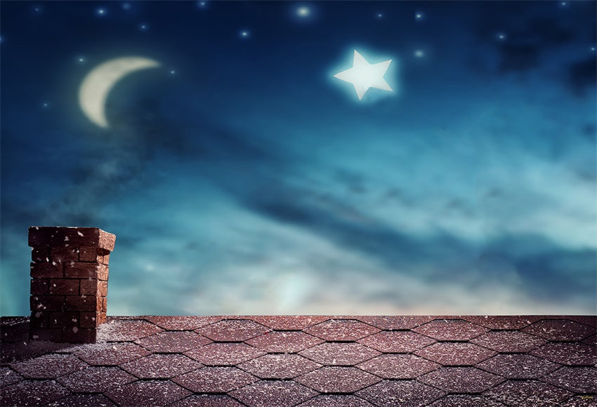 Night of Sky Shiny Star Backdrop for Photography Prop