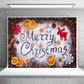 Merry Christmas Snowflake Photography Backdrops for Picture