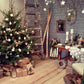 Vintage Christmas Photo Studio Backdrops for Photography