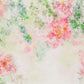 Pink Abstract Floral Portrait Backdrop for Studio