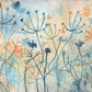 Abstract Branches Flowers Backdrops