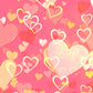 Pink Valentine's Day Sweet Heart Backdrops for Party