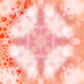Peach Red Heart Valentine's Day Polka Photography Backdrop