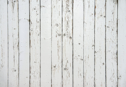 Vintage White Wood Wall Photography Backdrops for Picture