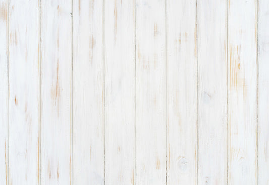 White Wood Wall Photo Booth Prop Backdrops for Picture