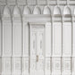 White Sculpture Wall Door Photo Studio Wedding Photography Backdrop for Pictures