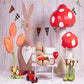 White Wood Wall Happy Easter Photography Backdrops