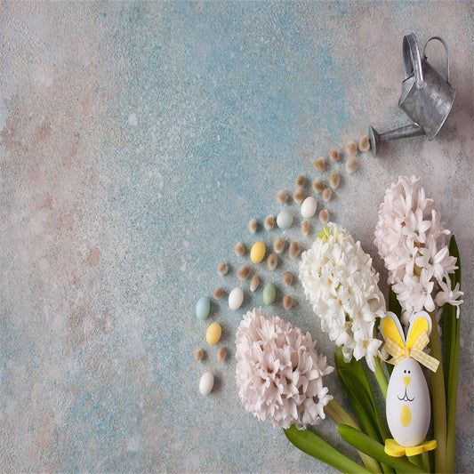 Flowers Eggs Easter Abstract Photo Backdrops