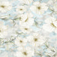 Blue White Flowers Photography Backdrop