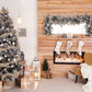 Christmas Wood Fireplace Photography Backdrops