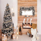 Christmas Wood Fireplace Photography Backdrops