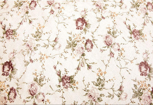 Vintage Floral Wall Photography Backdrops for Wedding