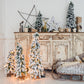Vintage Wood Christmas Photo Backdrops for Prop