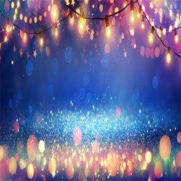 Dark Blue Glitter Christmas Photo Studio Background – Starbackdrop