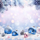 Blue Bell Winter Christmas Photography Backdrop for Mini Session