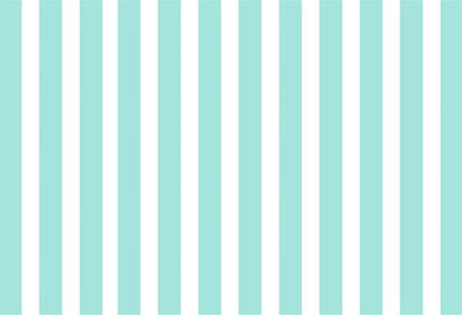 White and Mint Stripe Photo Background Backdrop