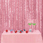 Pink Sequins Fabric Photography Backdrop for Party