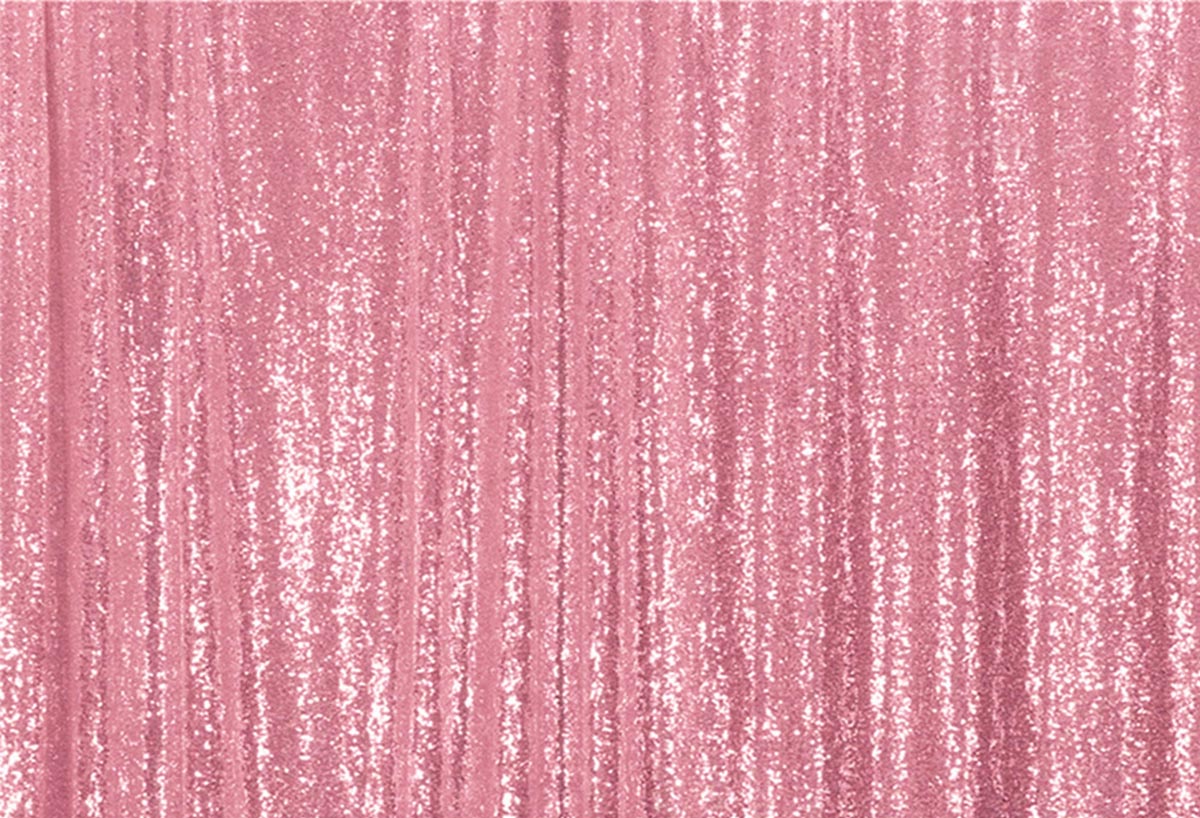 Pink Sequins Fabric Photography Backdrop for Party