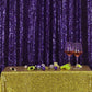 Purple Sequins Fabric Photography Backdrop for Party