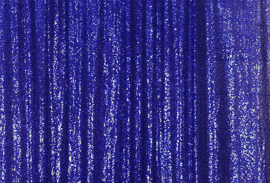 Royal Blue Sequins Fabric Photography Backdrop for Party