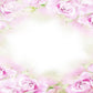 Fancy Pink Spring Flowers Bokeh Wall Backdrop For Photography