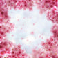 Pink Spring Flowers Bokeh Wall Backdrop For Photography