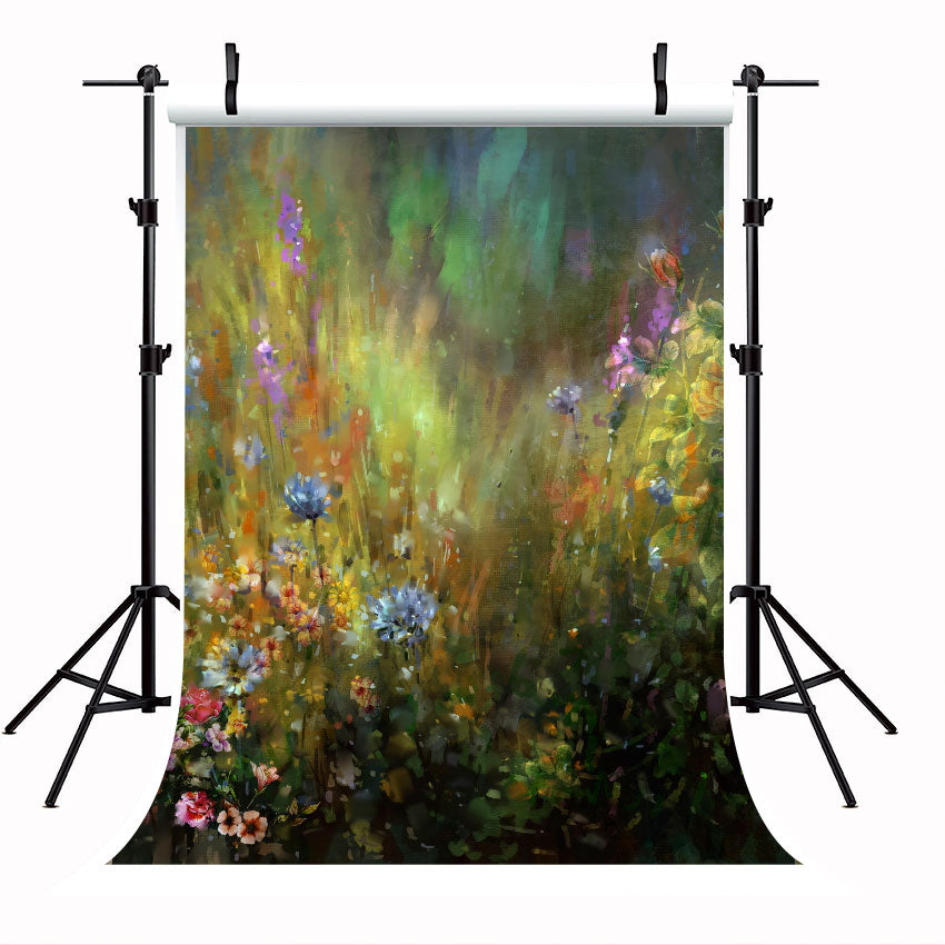 Photo Print Night Sky Painting, Tent Under Stars Landscape Painting -   Sweden