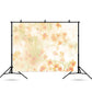 Yellow Original Wildflower Oil Impasto Painting Abstract Backdrop for Photography SBH0050