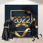 Graduation Dark Blue Background Congratulations Class of 2022 Photography Backdrop SBH0080