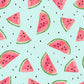 Watercolor Watermelon Pattern Summer Background Backdrop for Photography SBH0115