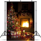 New Arrival-Interior Christmas Magic Glowing Tree Photography Backdrop SBH0210