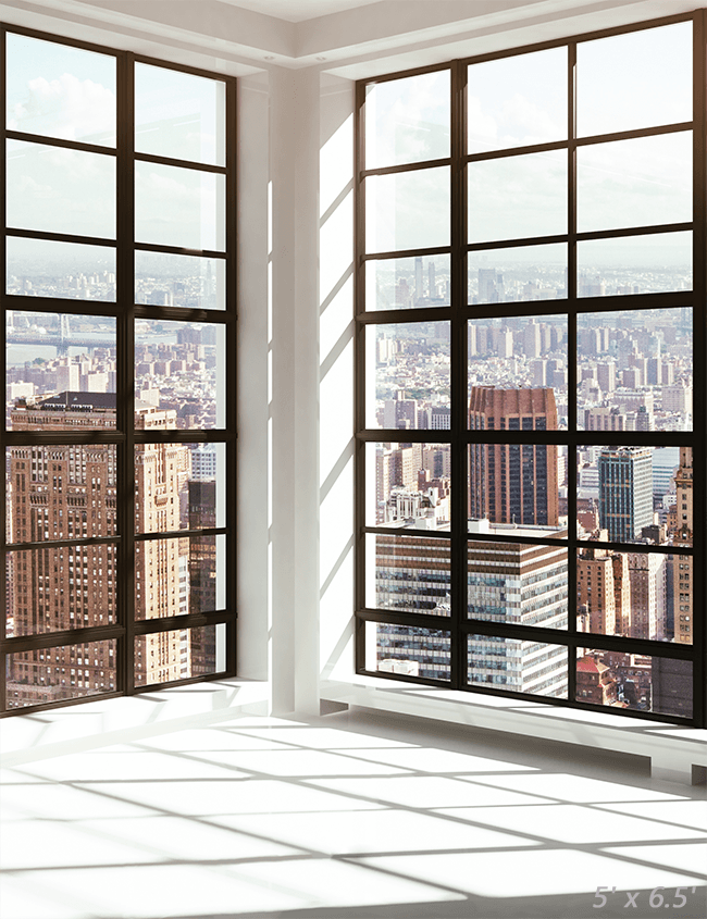 City Window Backdrops City View From Office Window Photography Backdrop SBH0311 – Starbackdrop