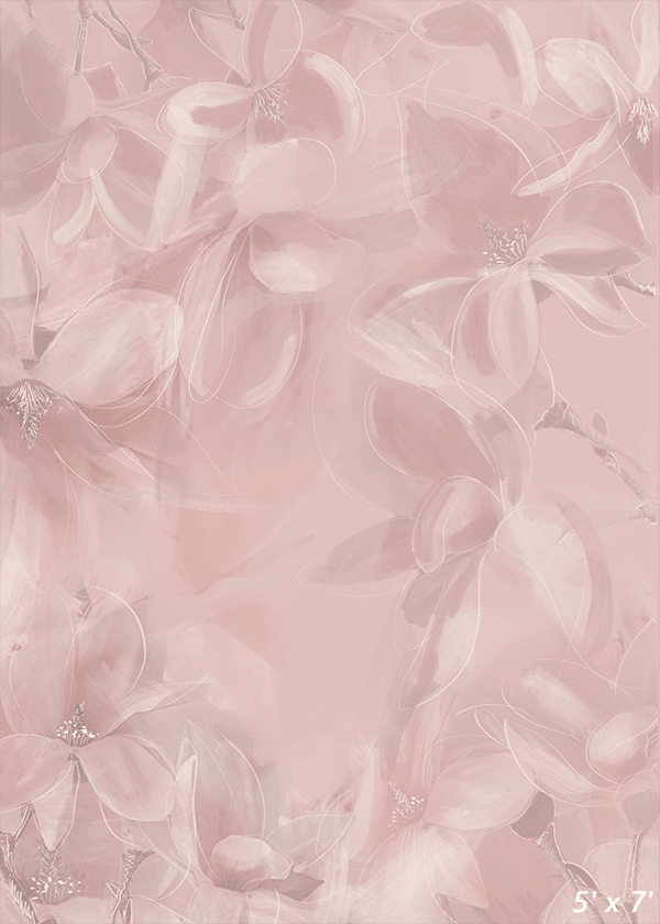 Gorgeous Pink Flower Abstract Photography Backdrop SBH0320